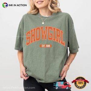 Showgirl Est 2025 Music Show Comfort Colors T shirt 2