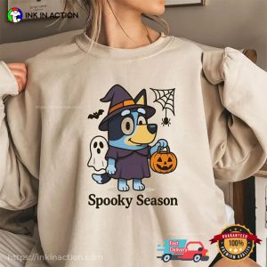 Spooky Season Bluey Night Tee