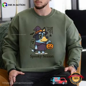 Spooky Season Bluey Night Tee Spooky Season Bluey Night Tee