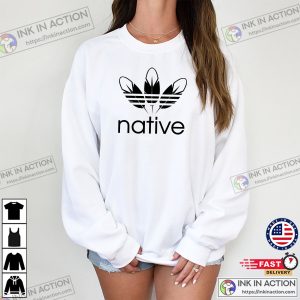 Sport Native American Feather T-shirt