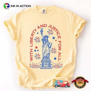 Statue Of Liberty Patriotic Comfort Colors T-Shirt