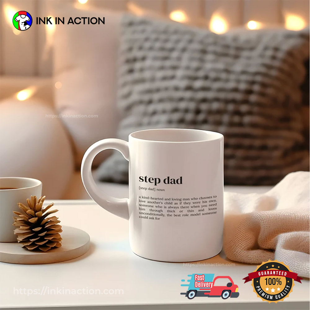 Step Dad Definition Funny Gift Mug