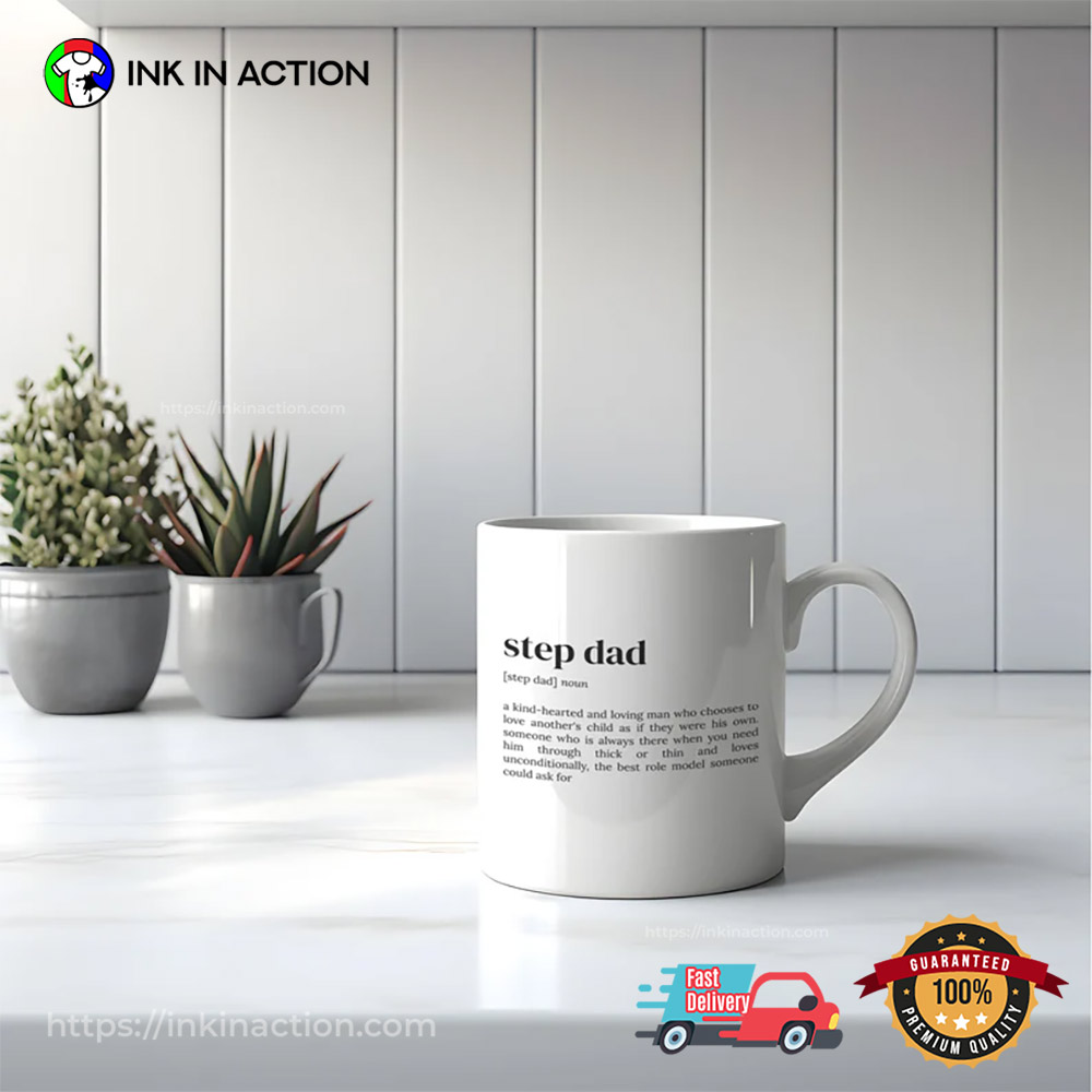 Step Dad Definition Funny Gift Mug