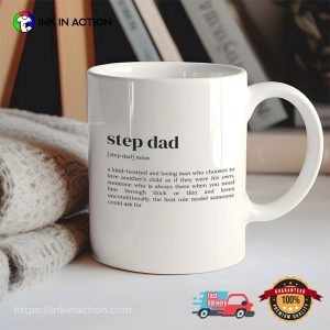 Step Dad Definition Funny Gift Mug