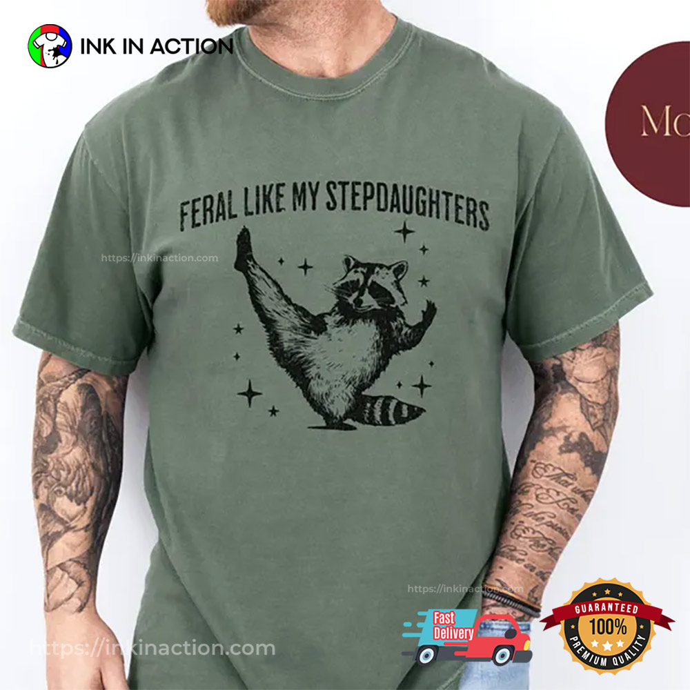 Step Dad Fathers Day Gift Funny Stepdad Comfort Colors T-shirt