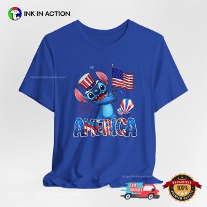 Stitch 4th Of July Independence Day T-shirt