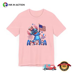 Stitch 4th Of July Independence Day T shirt 2