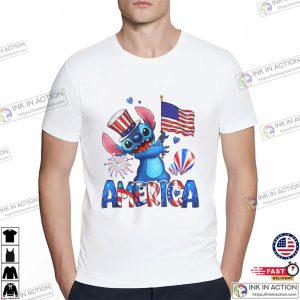 Stitch 4th Of July Independence Day T-shirt Stitch 4th Of July Independence Day T-shirt