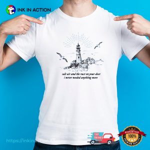 Taylor Swift Folklore August Lyrics Vintage T-shirt