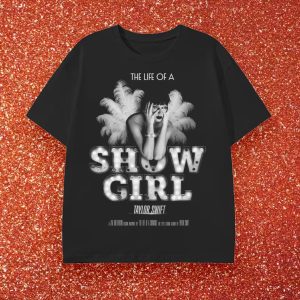 Taylor Swift The Life Of A Showgirl Album Retro T-shirt