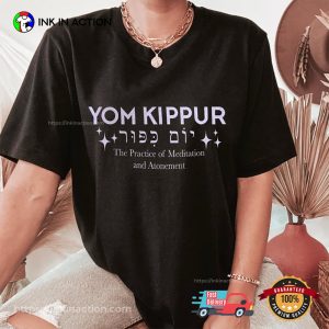 The Day of Atonement Jewish Yom Kippur T shirt 2