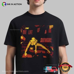 The Life Of A Showgirl 2025 Album Taylor Swift Tee 3