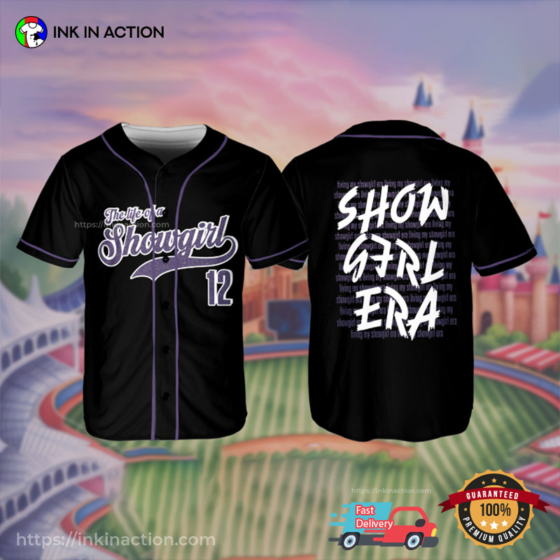 The Life Of Showgirl, Show Girl Era Baseball Jersey The Life Of Showgirl, Show Girl Era Baseball Jersey