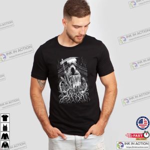 The Reaper Death At Gates Dark Art T-shirt