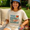 Too Sweet To Handle Jewish New Year Comfort Colors T-shirt