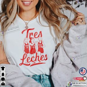 Tres Leches Indiana Fever Basketball T-shirt