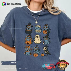 Trick Or Treat Halloween Derpy Tiger Comfort Colors T-shirt