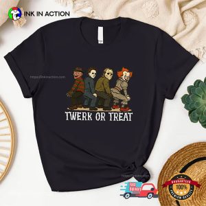 Twerk Or Treat Dancing Killer Funny Halloween Shirt