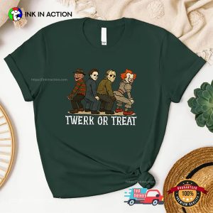 Twerk Or Treat Dancing Killer Funny Halloween Shirt