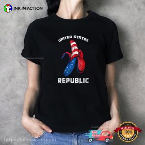 United States Republic Banana USA Flag Shirt 1