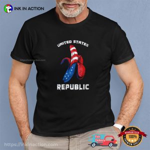 United States Republic Banana USA Flag Shirt United States Republic Banana USA Flag Shirt