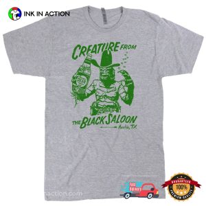 Vintage Beer Pub Creature From The Black Saloon T-shirt