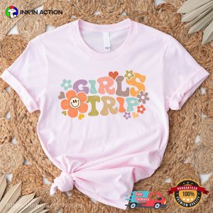 Vintage Girls Trip Groovy Style Comfort Colors T shirt 2