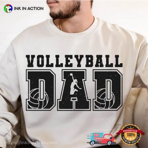 Volleyball Dad, Game Day Dad T-shirt