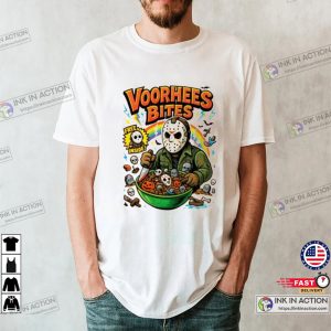 Voorhees Bites Killer Halloween Comfort Colors Tee