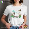Wildlife Mallard Ducks Retro Naturecore T-shirt
