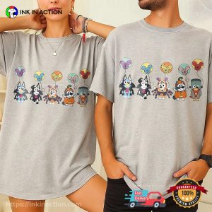 Halloween Party Bluey Costume Comfort Colors T-shirt