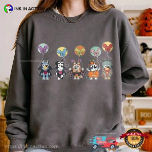 Halloween Party Bluey Costume Comfort Colors T-shirt