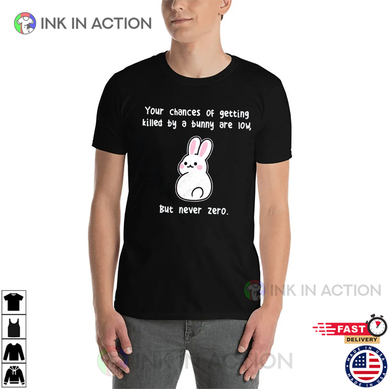 National Bunny Day Funny Rabbit Lover Gift T-shirt