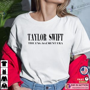 Travis Kelce And Taylor Swift The Engagement Era T-shirt