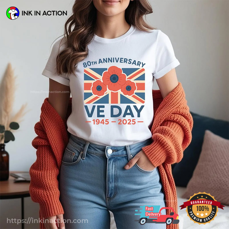 80th Anniversary VE Day T-shirt