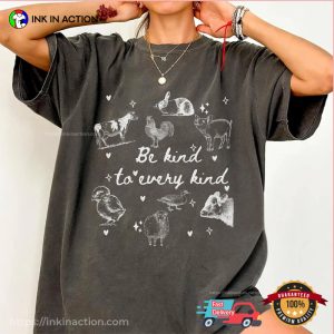 Be Kind To Every Kind, Animal’s Friend Comfort Colors Tee
