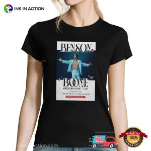 Benson Boone American Heart Tour Retro T-shirt