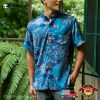 Blue Sea Life Aloha Shirt