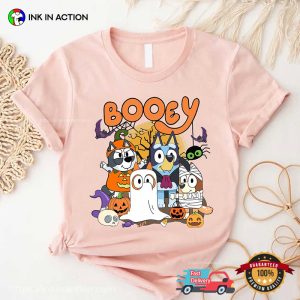 Booey Halloween Bluey Spooky Vibes Comfort Colors T-shirt