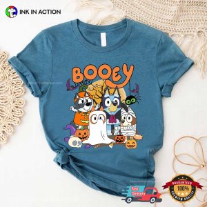 Booey Halloween Bluey Spooky Vibes Comfort Colors T shirt 3