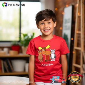 Canada Animal Crew Kid Art Tee Canada Animal Crew Kid Art Tee
