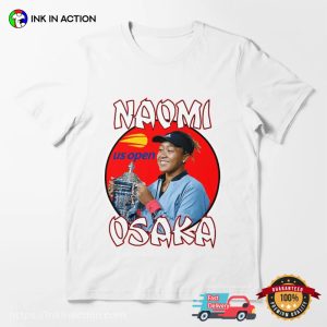 Champions Naomi Osaka Japan US Open Tennis T-shirt 1