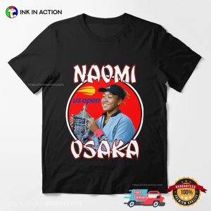 Champions Naomi Osaka Japan US Open Tennis T-shirt 3