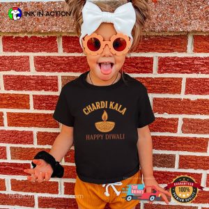 Chardi Kala Happy Diwali, Diwali Festival Comfort Colors Tee Chardi Kala Happy Diwali, Diwali Festival Comfort Colors Tee