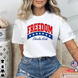 Charlie Kirk America Freedom Unisex T-shirt