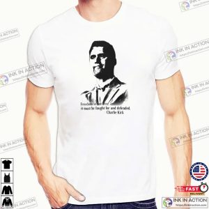 Charlie Kirk Quote Graphic T-shirt