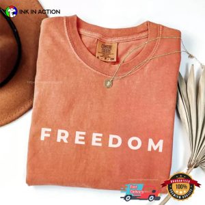Charlie Kirk Freedom Comfort Colors T-shirt