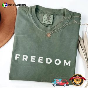 Charlie kirk Freedom Comfort Colors T shirt 2