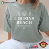 Cousins Beach East Coast Seashells Comfort Colors T-shirt