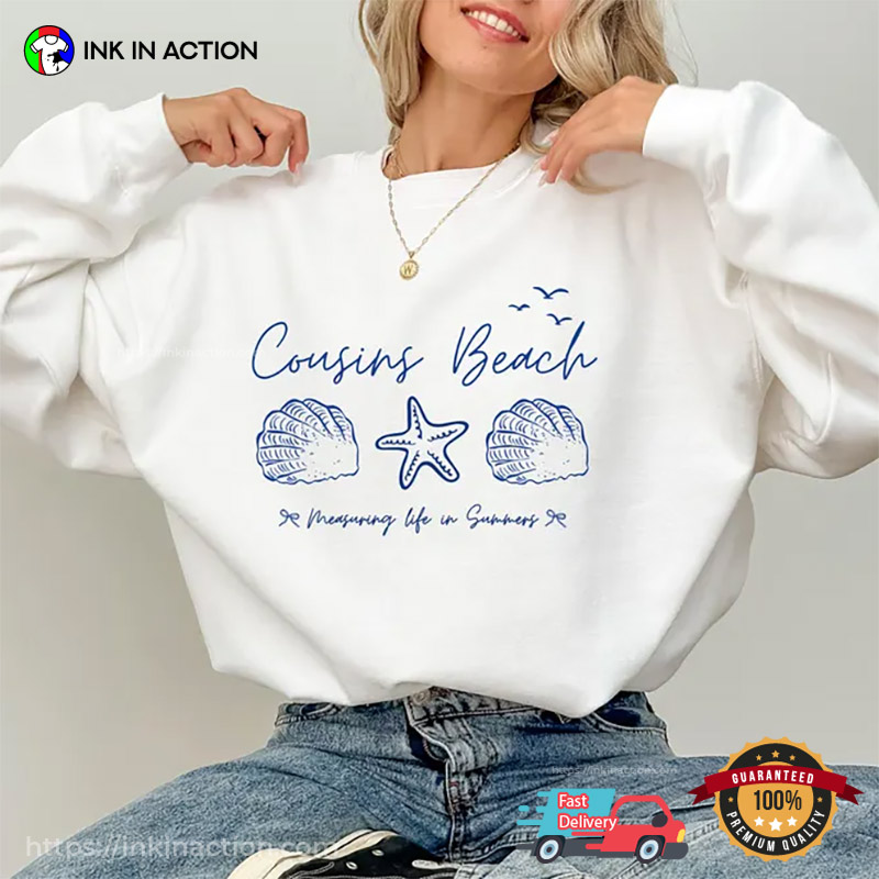 Cousins Beach Measuring Life In Summers T-shirt Cousins Beach Measuring Life In Summers T-shirt